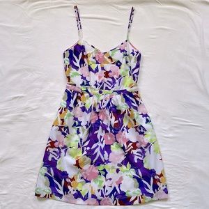 J. Crew Factory Floral Printed Seaside Cami Dress